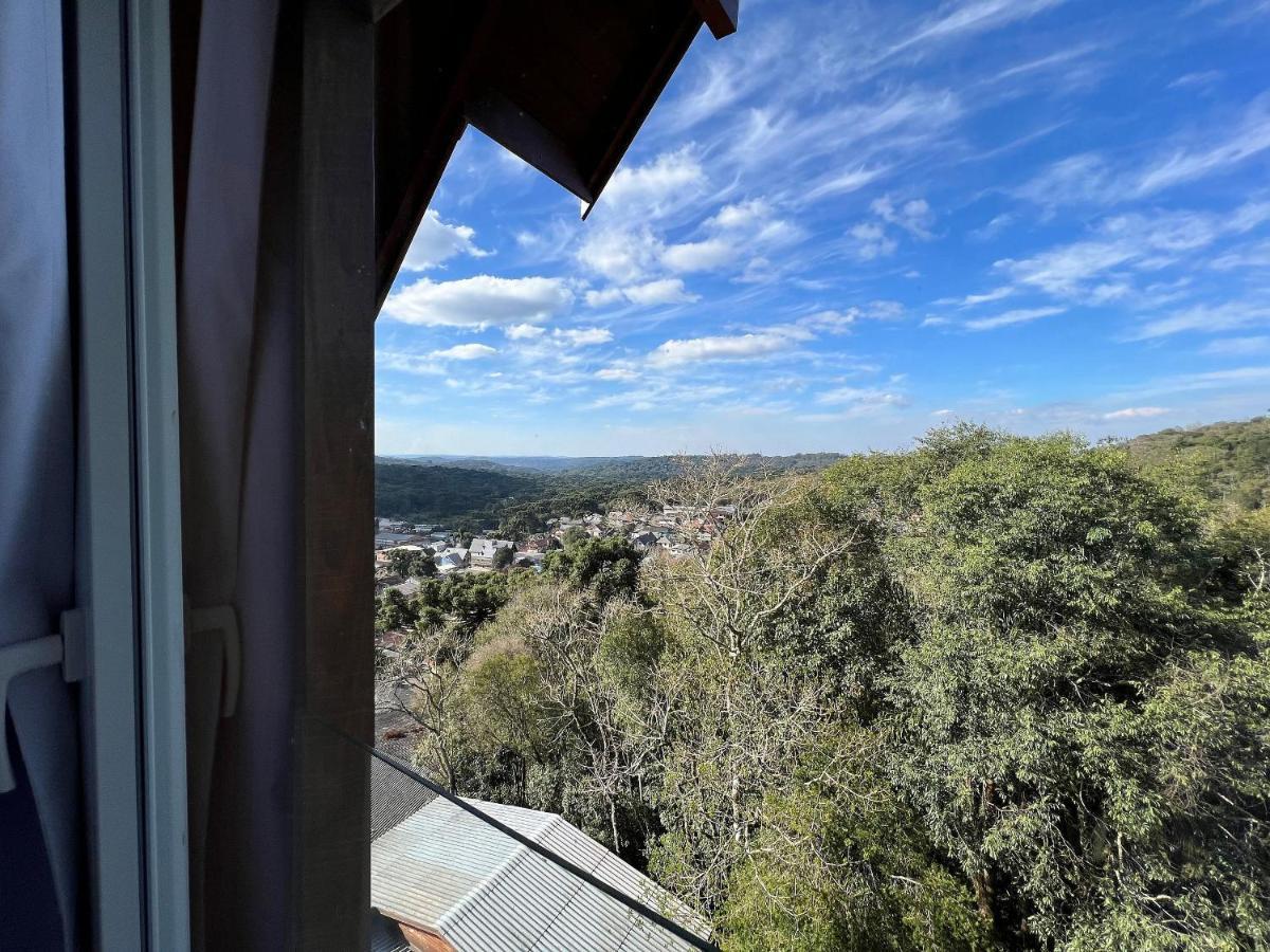 Vista 161 Apto Em Gramado Com Vista Espetacular Exteriér fotografie