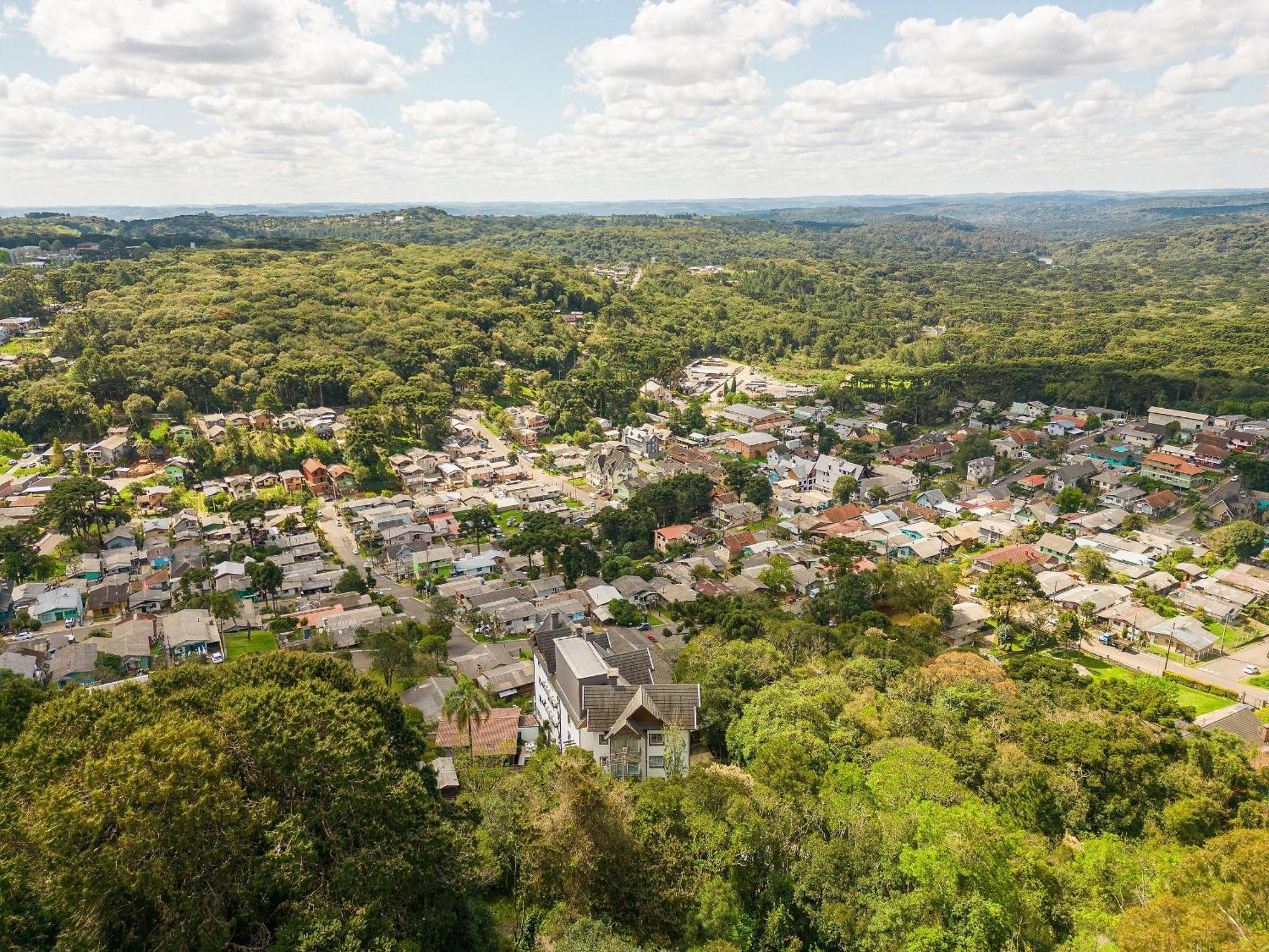 Vista 161 Apto Em Gramado Com Vista Espetacular Exteriér fotografie