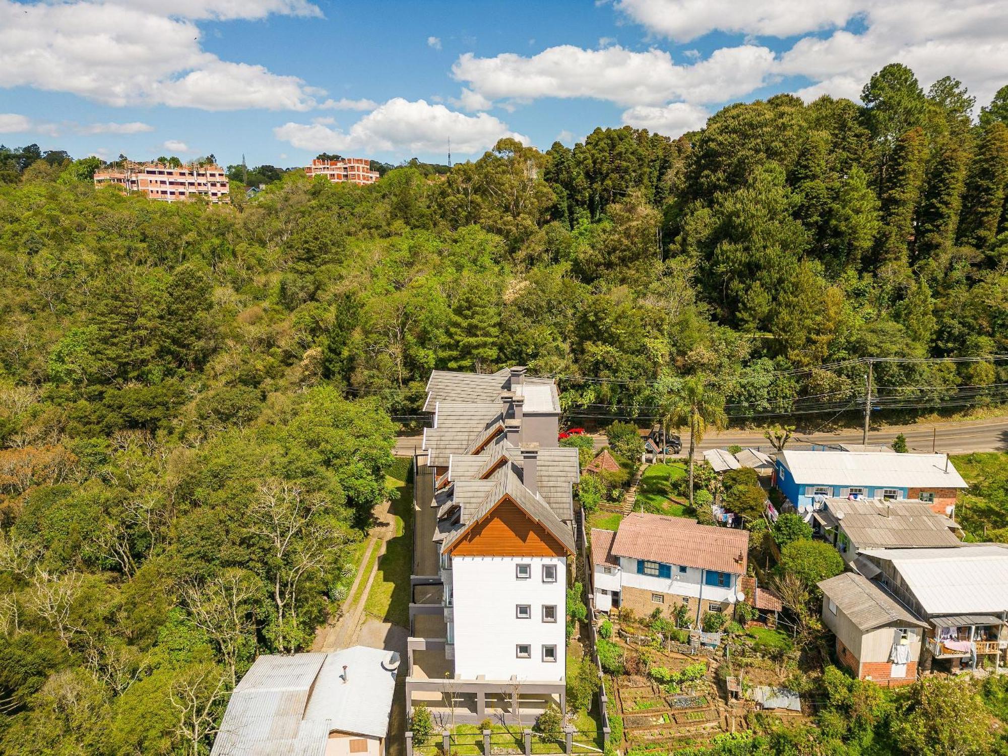 Vista 161 Apto Em Gramado Com Vista Espetacular Exteriér fotografie